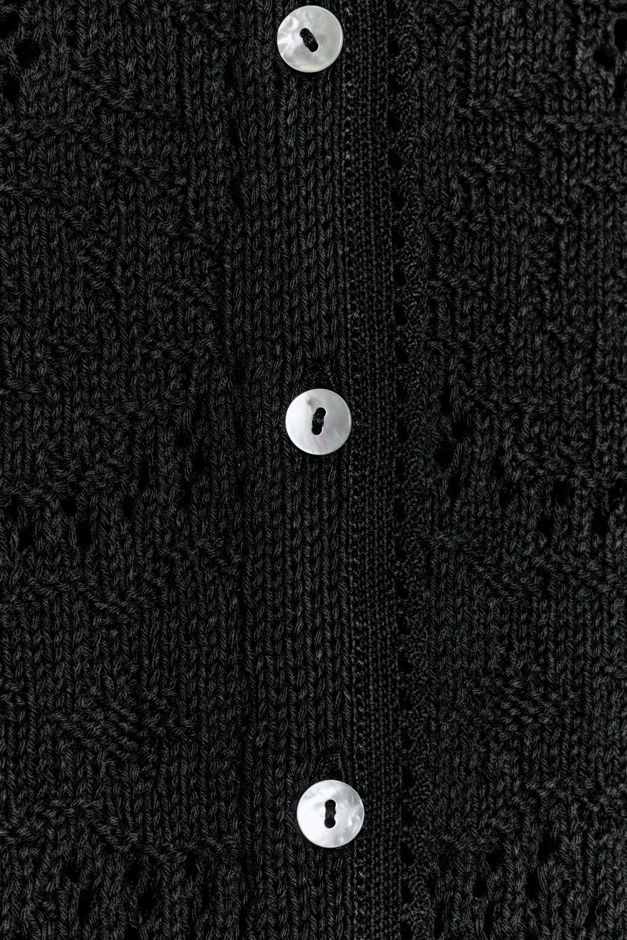 ROMANTIC COMBINATION KNIT JACKET